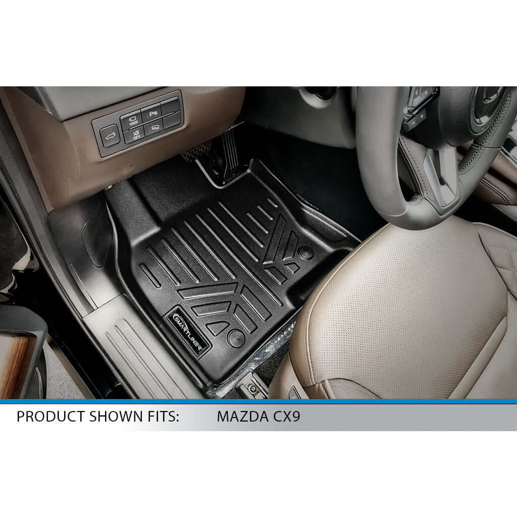 SMARTLINER Custom Fit Floor Liners For 2016-2023 Mazda CX-9 Smartliner USA