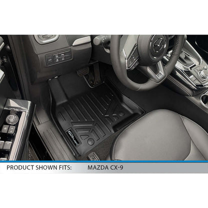 SMARTLINER Custom Fit Floor Liners For 2020-2023 Mazda CX-9 (6 Passenger Without CC) Smartliner USA