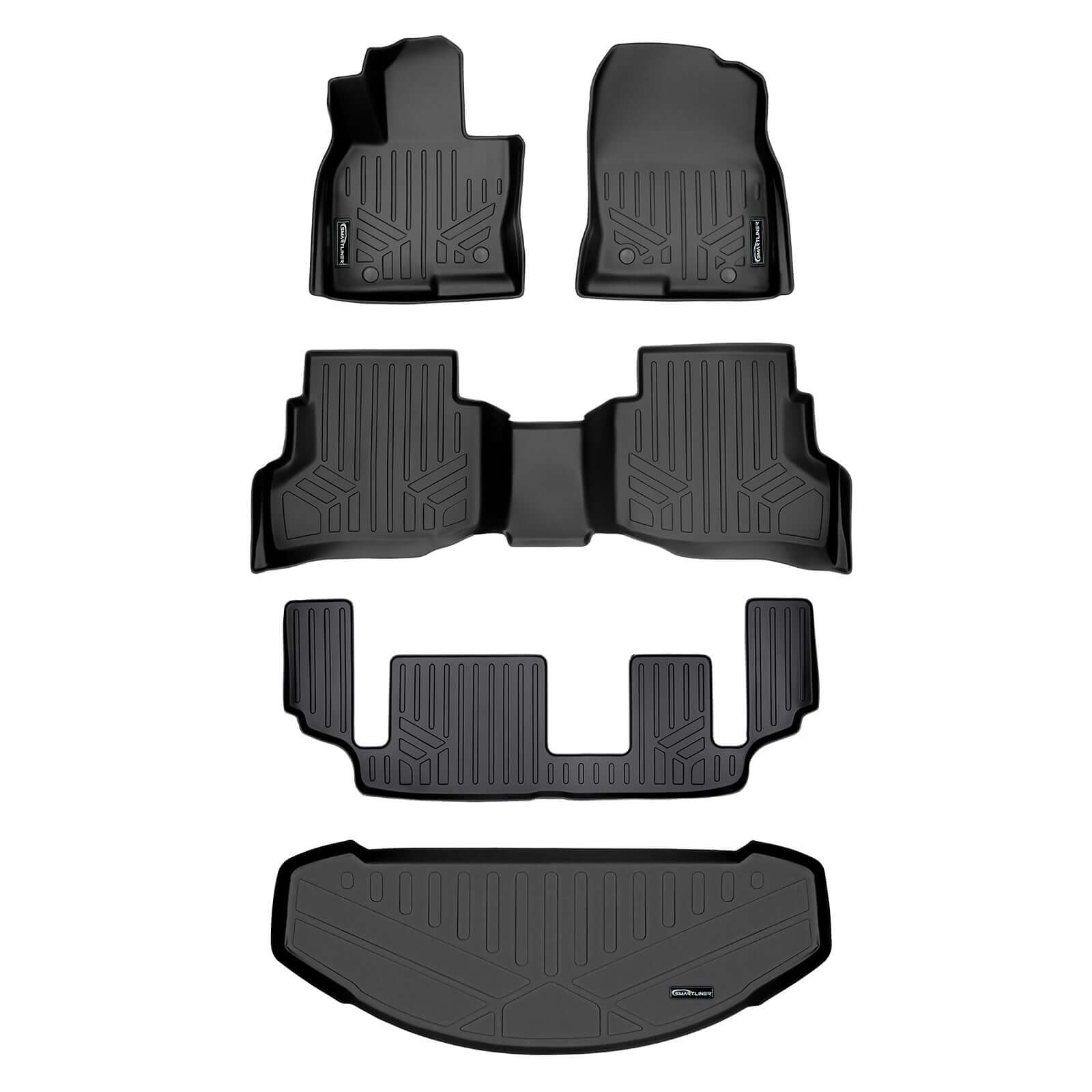 SMARTLINER Custom Fit Floor Liners For 2016-2023 Mazda CX-9 Smartliner USA
