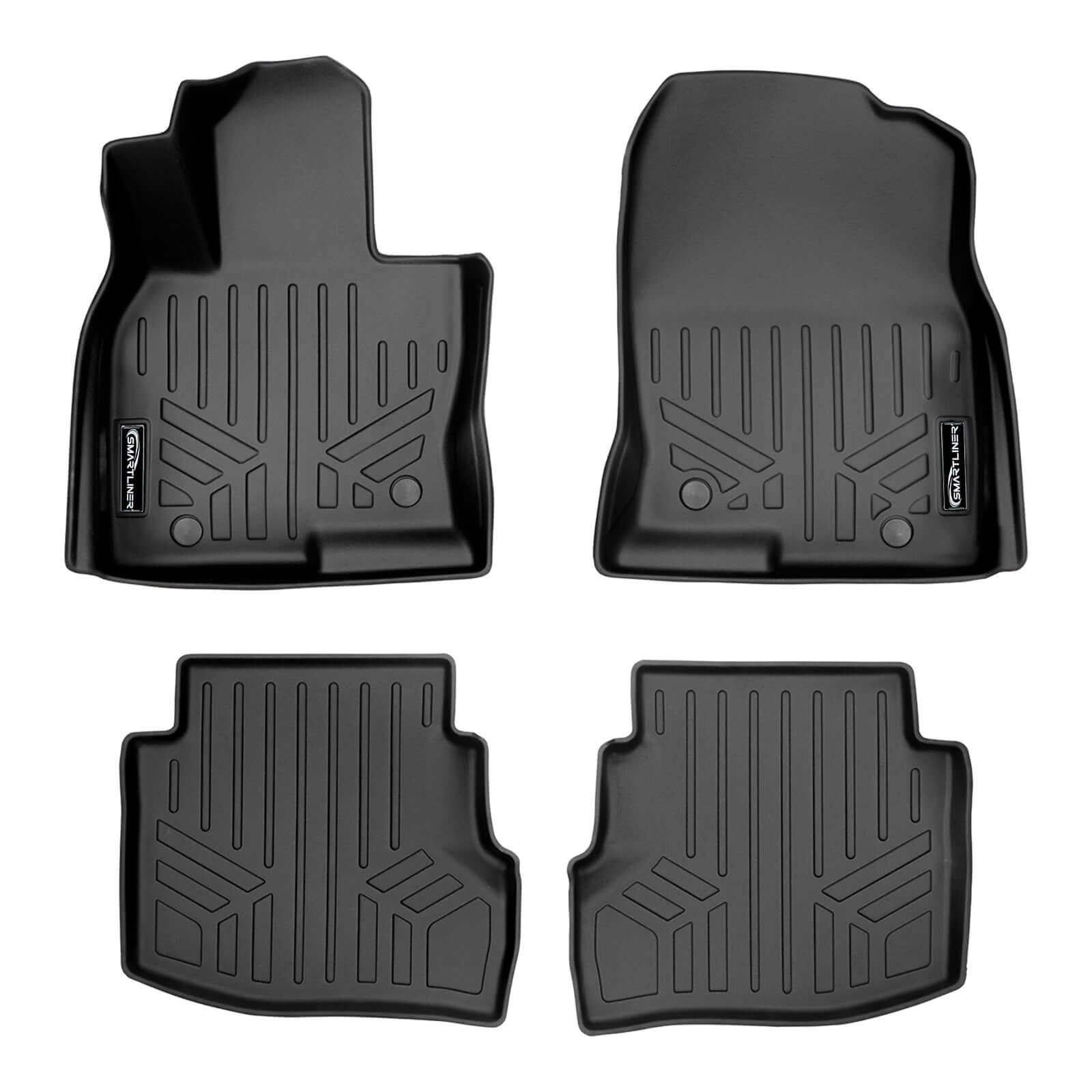 SMARTLINER Custom Fit Floor Liners For 2020-2023 Mazda CX-9 (6 Passenger Without CC) Smartliner USA