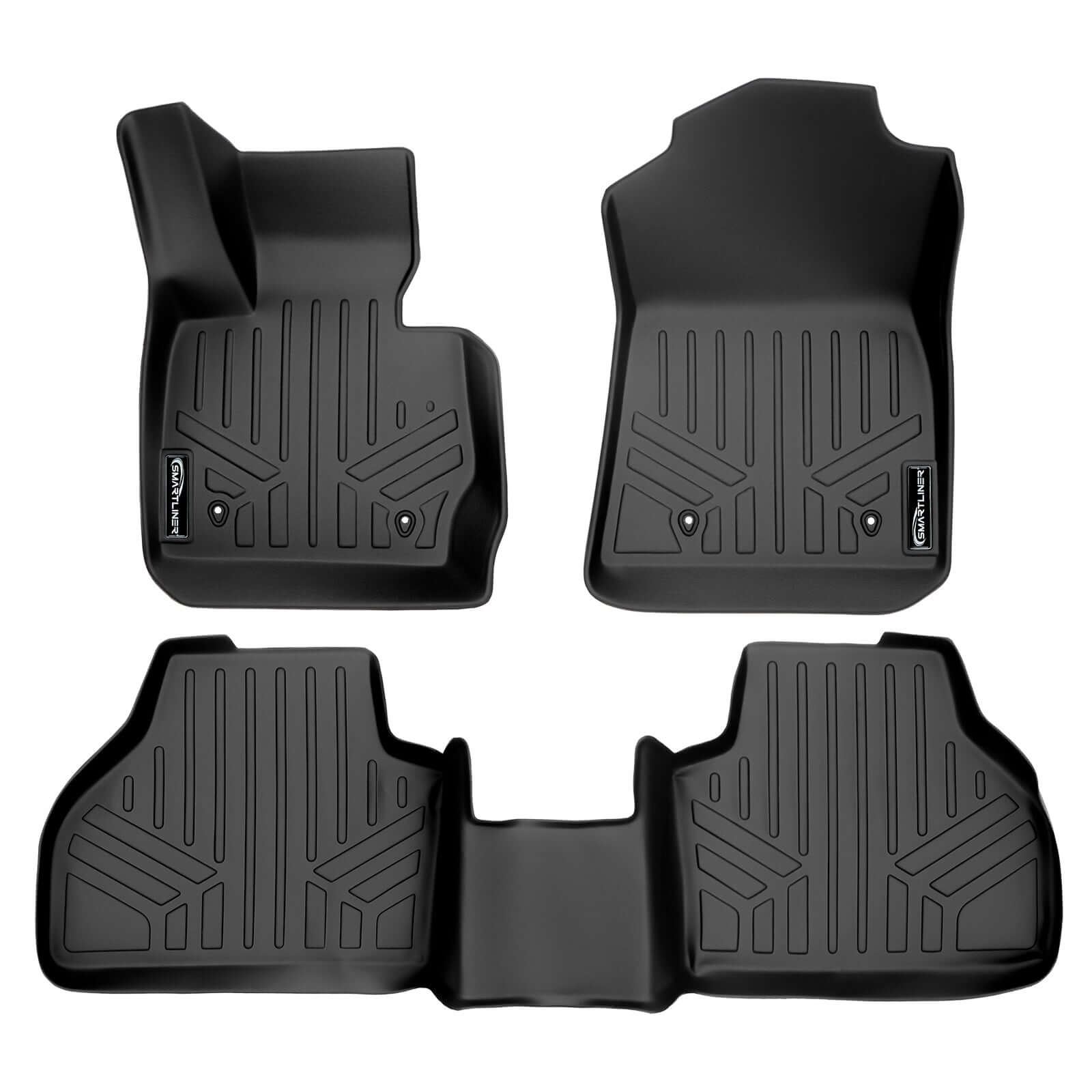 SMARTLINER Custom Fit Floor Liners For 2011-2017 BMW X3 Smartliner USA