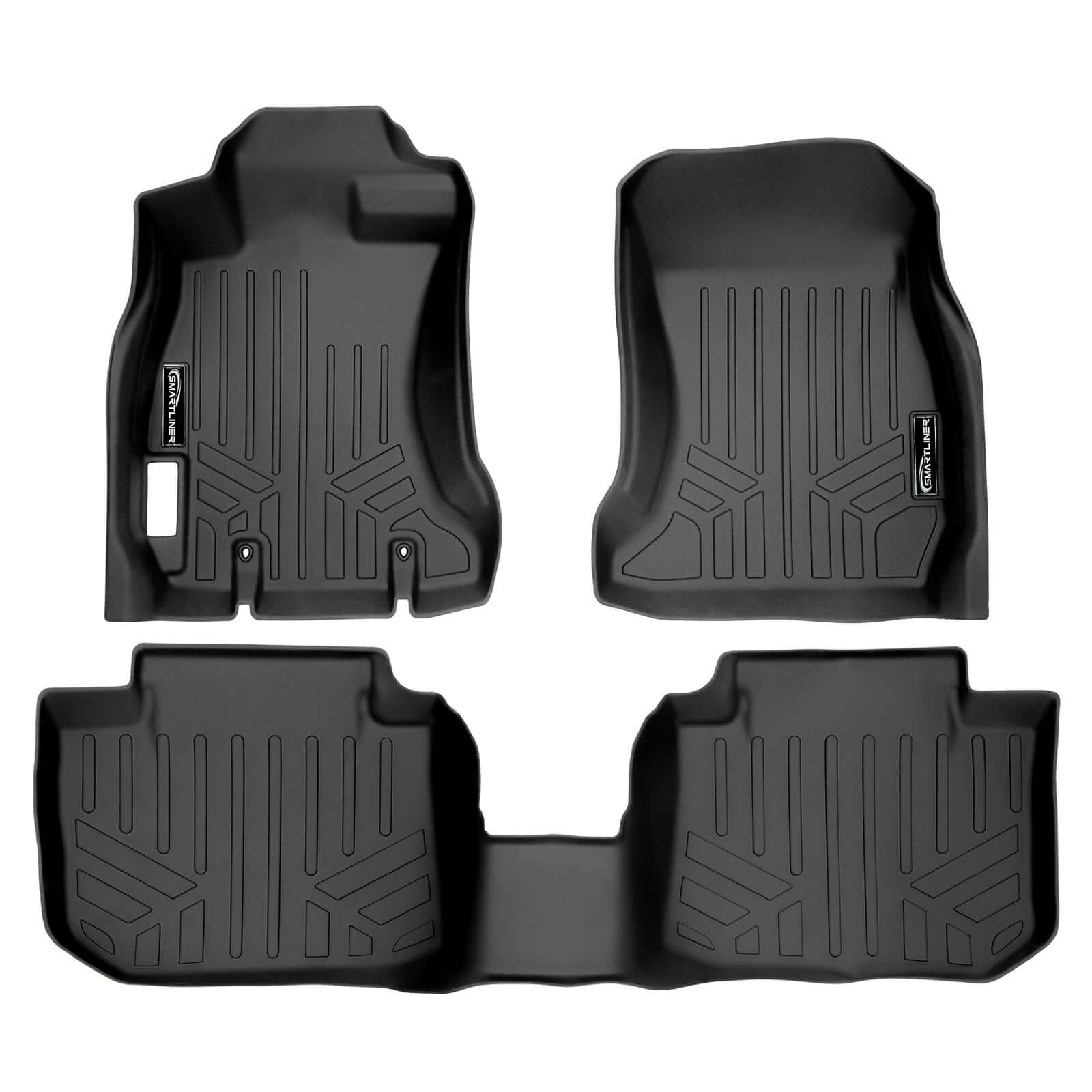 SMARTLINER Custom Fit Floor Liners For 2013-2017 Subaru Crosstrek / XV Crosstrek Smartliner USA