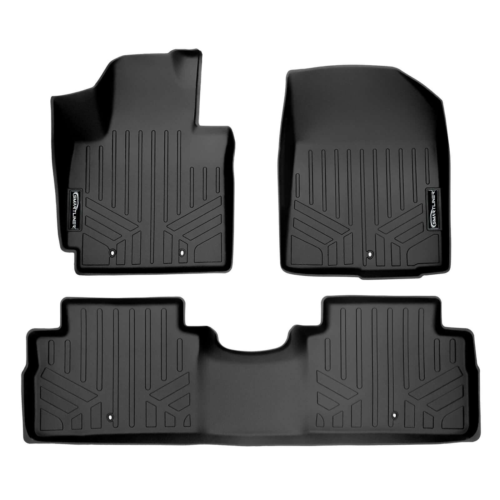 SMARTLINER Custom Fit Floor Liners For 2014-2019 Kia Soul Smartliner USA