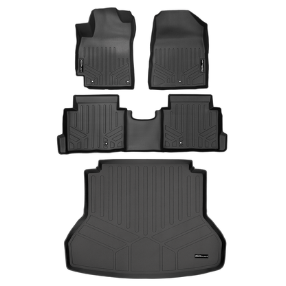 SMARTLINER Custom Fit Floor Liners For 2017-2020 Hyundai Elantra (No Elantra GT Models) Smartliner USA
