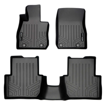 SMARTLINER Custom Fit Floor Liners For 2016-2021 Mazda CX-3 Without Cargo Tray Smartliner USA