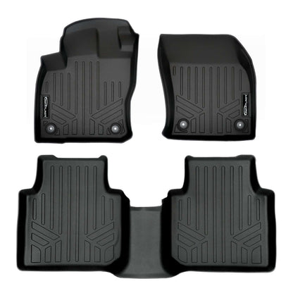 SMARTLINER Custom Fit Floor Liners For 2018-2024 Volkswagen Tiguan (7 Passenger) Smartliner USA