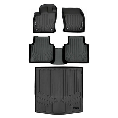 SMARTLINER Custom Fit Floor Liners For 2018-2024 Volkswagen Tiguan (5 Pass) Smartliner USA