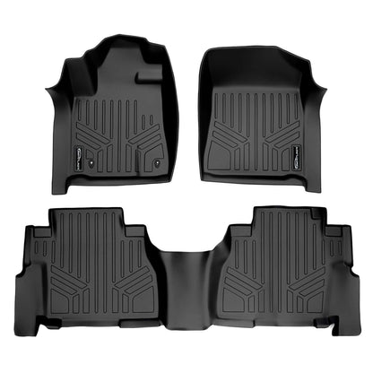 SMARTLINER Custom Fit Floor Liners For 2008-2011 Toyota Sequoia (with Bench Seat) Smartliner USA