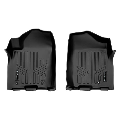 SMARTLINER Custom Fit Floor Liners For 2008-2010 QX56 / 08-15 Armada / Titan (Only Dual Drivers Side Floor Posts) Smartliner USA