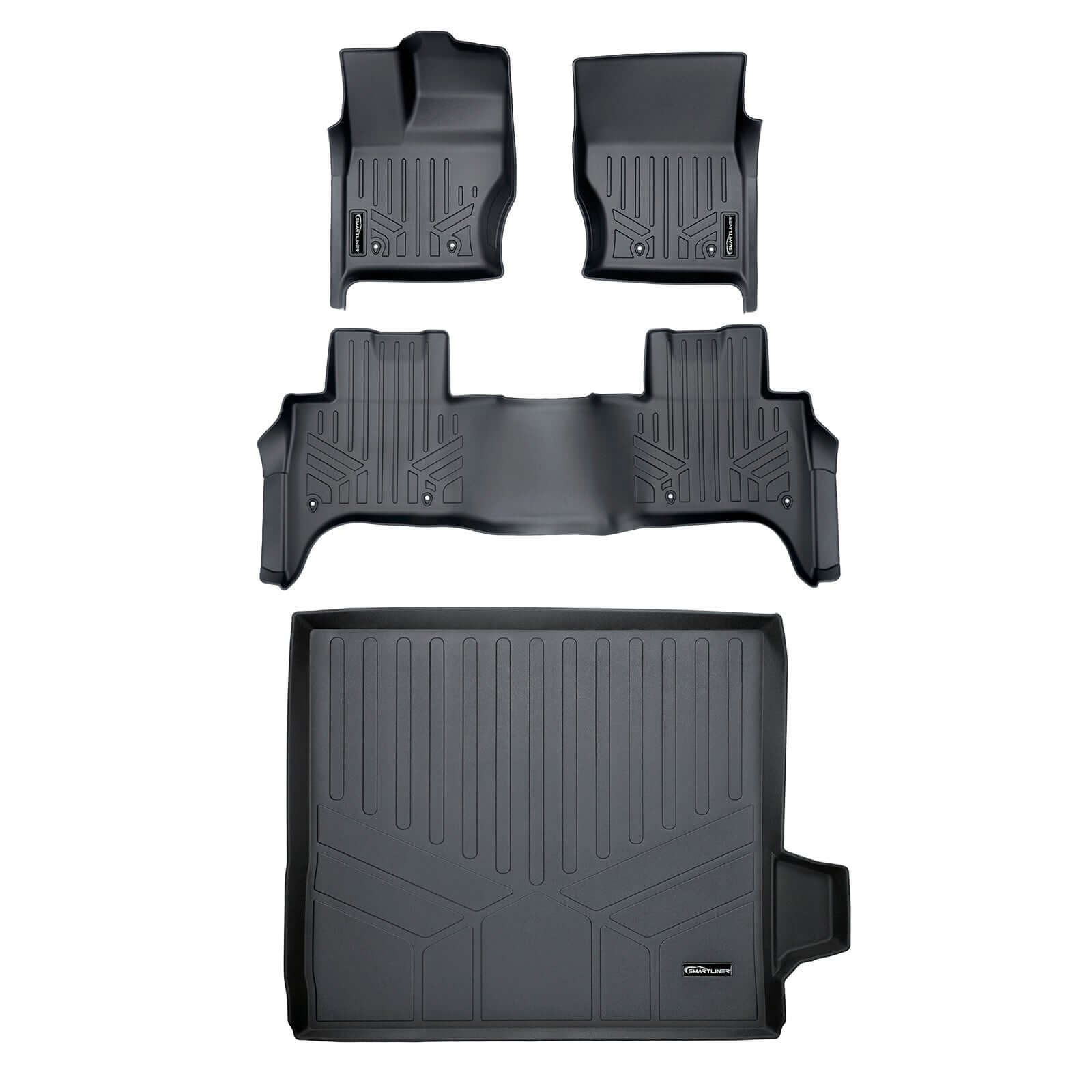 SMARTLINER Custom Fit Floor Liners For 2014-2022 Land Rover Range Rover Sport (5 Passenger Model) Smartliner USA