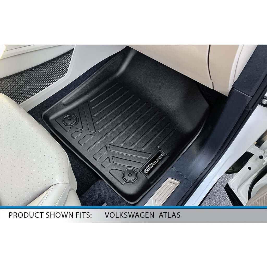 SMARTLINER Custom Fit Floor Liners For 2020-2025 Volkswagen Atlas Cross Sport Smartliner USA