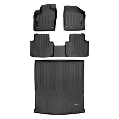 SMARTLINER Custom Fit Floor Liners For 2018-2025 Atlas (with 2nd Row Bench Seat) Smartliner USA