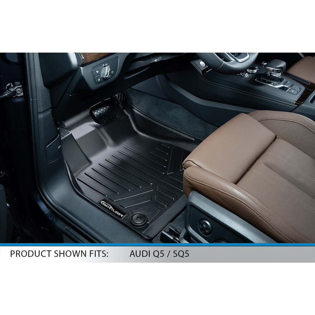 SMARTLINER Custom Fit Floor Liners For 2018-2025 Audi Q5 / SQ5 (Non-Hybrid Models) Smartliner USA