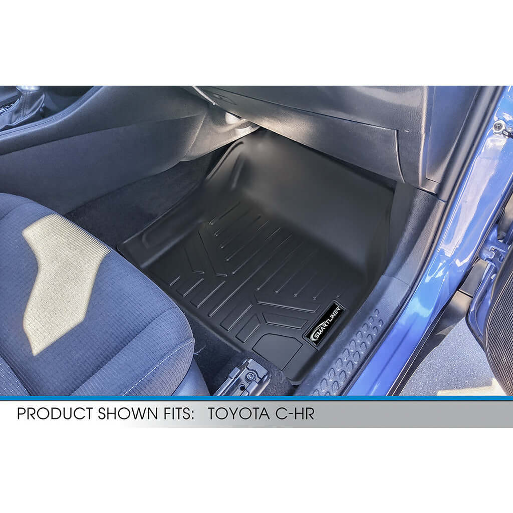 SMARTLINER Custom Fit Floor Liners For 2018-2021 Toyota C-HR Smartliner USA