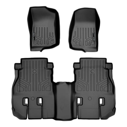 SMARTLINER Custom Fit Floor Liners For 2021-2025 Jeep Wrangler Rubicon 392 Smartliner USA