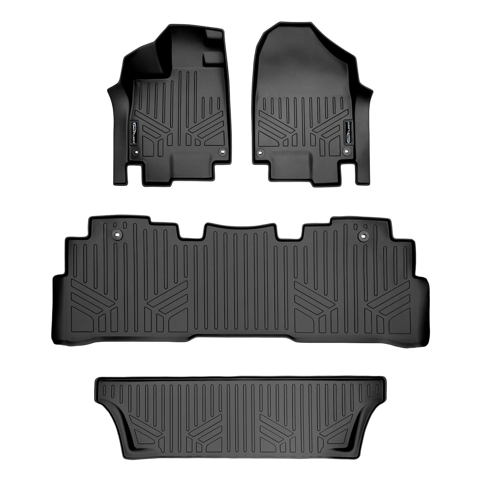 SMARTLINER Custom Fit Floor Liners For 2018-2025 Honda Odyssey Smartliner USA