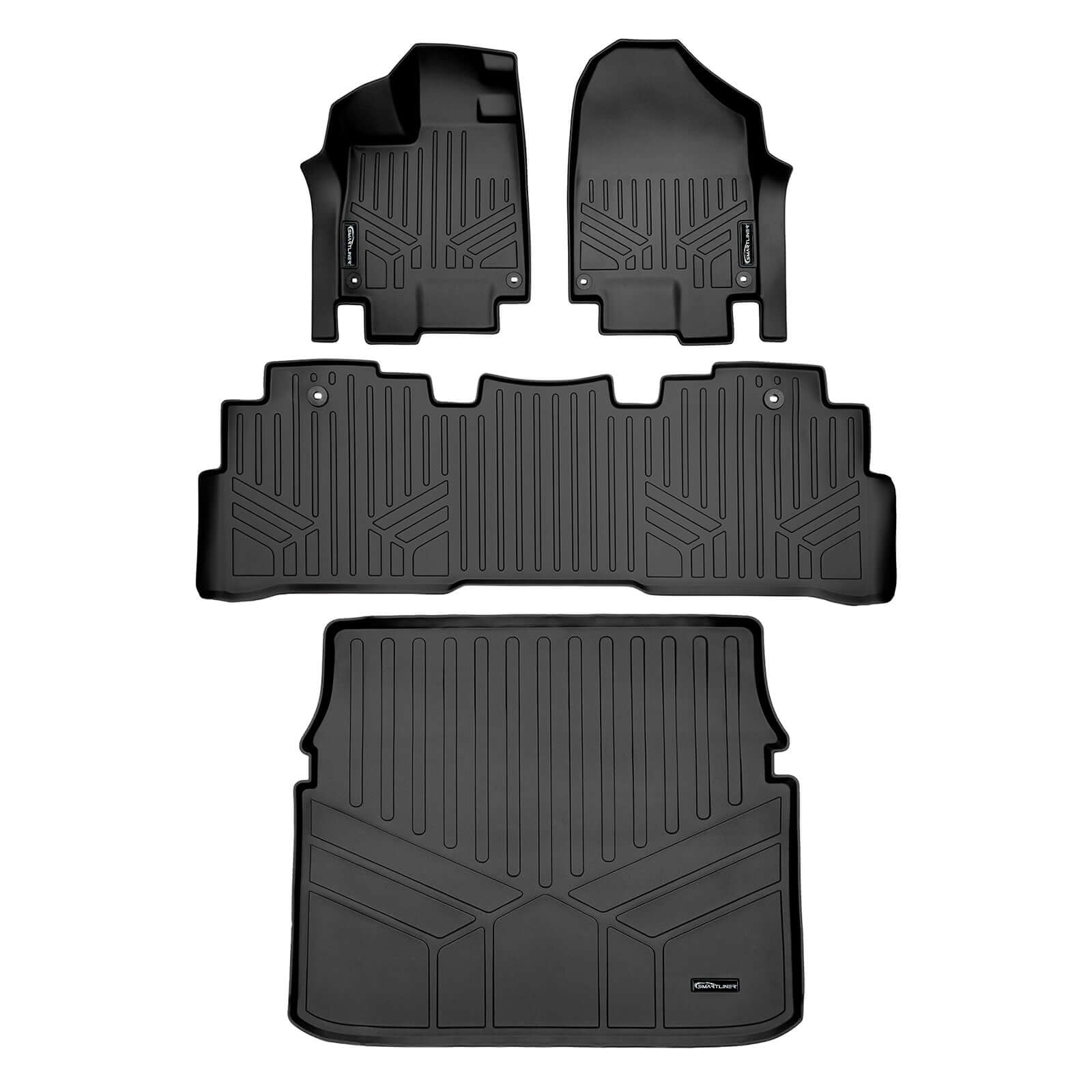 SMARTLINER Custom Fit Floor Liners For 2018-2025 Honda Odyssey Smartliner USA