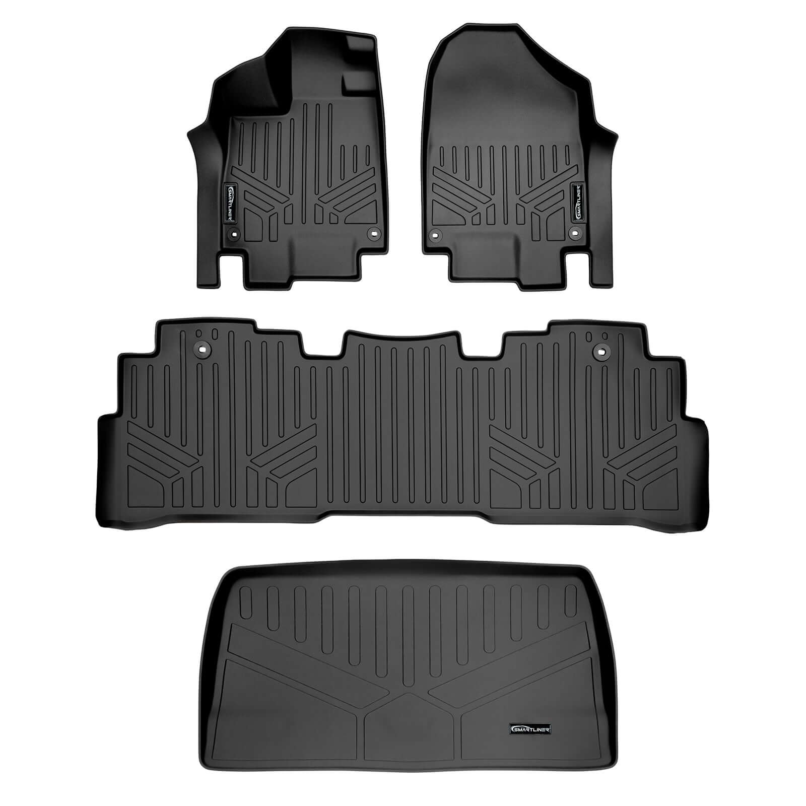 SMARTLINER Custom Fit Floor Liners For 2018-2025 Honda Odyssey Smartliner USA