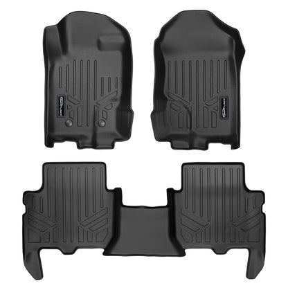 SMARTLINER Custom Fit Floor Liners For 2015-2017 Ford Everest Smartliner USA