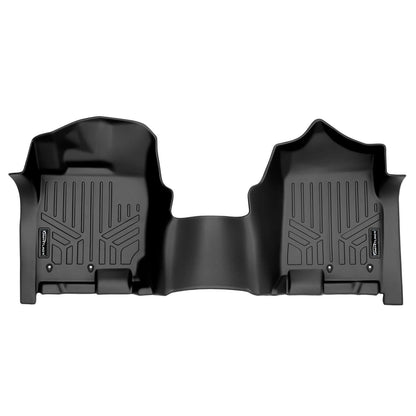 SMARTLINER Custom Fit Floor Liners For 2017-2024 Nissan Titan Crew Cab with 1st Row Bench Seat No Underseat ToolBox and OTH Coverage Smartliner USA