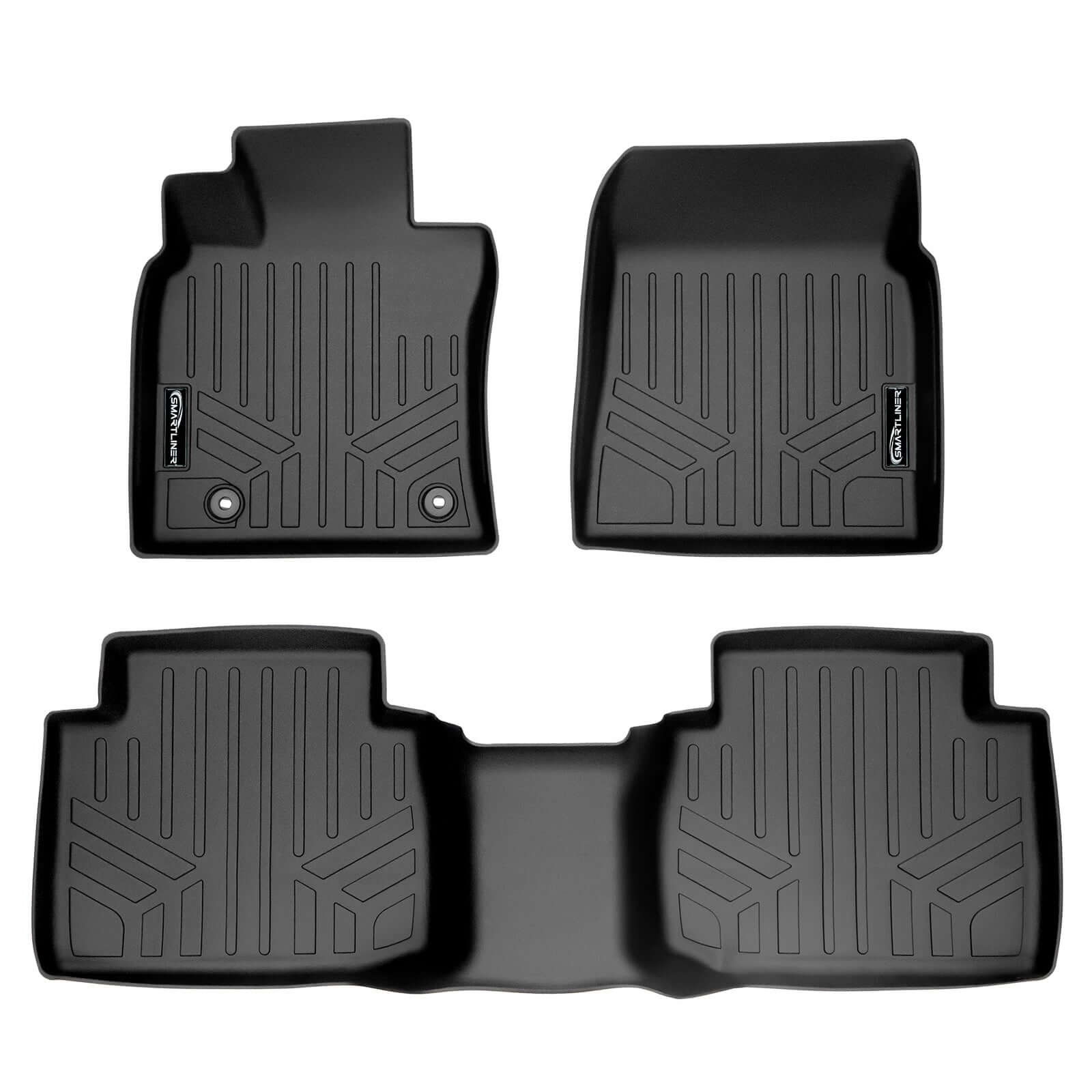 SMARTLINER Custom Fit Floor Liners For 2018-2025 Toyota Camry Standard Models Only (No Hybrid) Smartliner USA