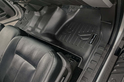 SMARTLINER Custom Fit Floor Liners For 2012-2016 Ford F-250/F-350/F-450/F-550 Super Duty Crew Cab with Raised Drivers Side Pedal Smartliner USA