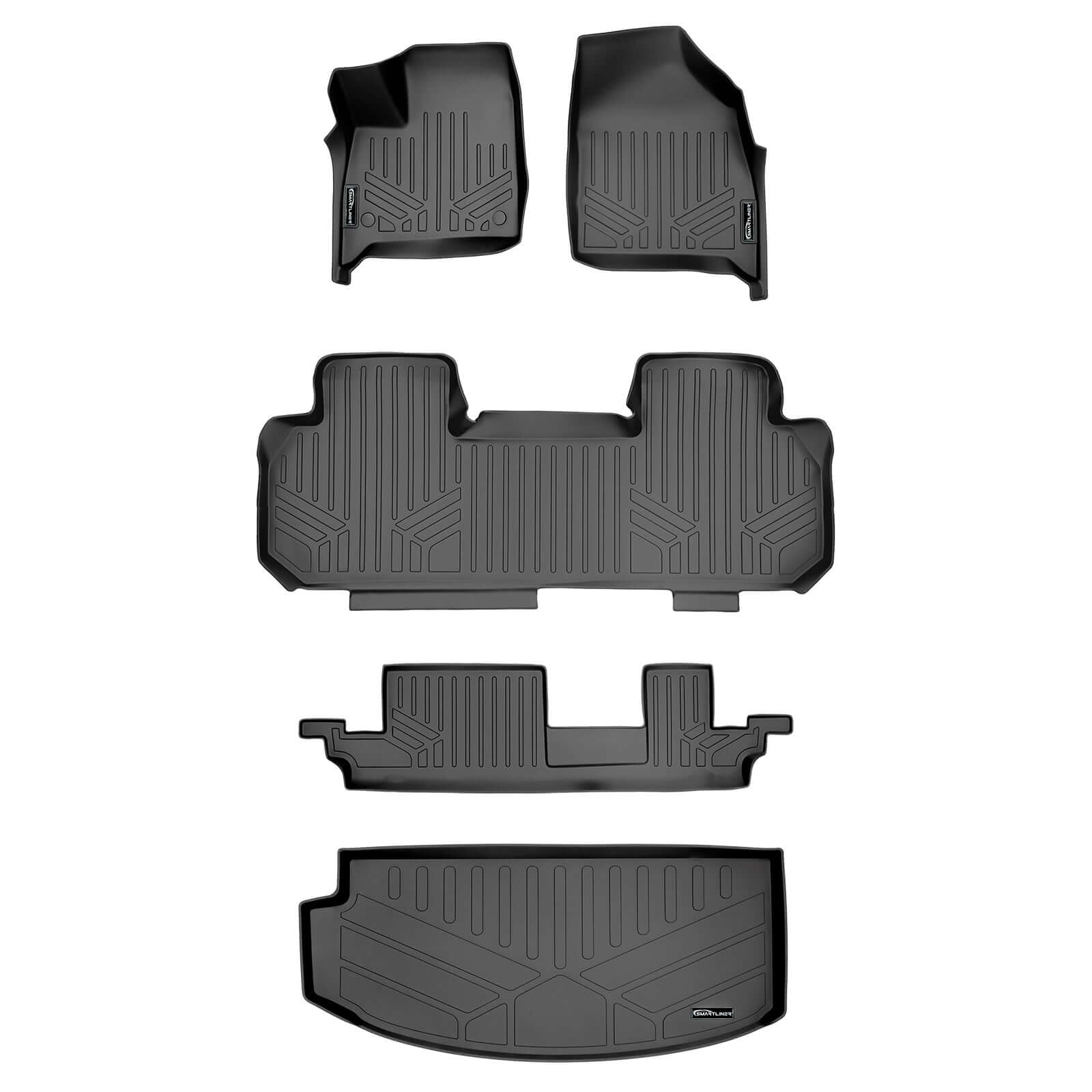 SMARTLINER Custom Fit Floor Liners For 2018-2024 Buick Enclave Smartliner USA