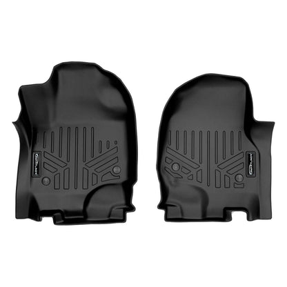 SMARTLINER Custom Fit Floor Liners For 2018-2024 Ford Expedition Max/Lincoln Navigator L 2nd Row Bucket Seats (Only Max or L) Smartliner USA