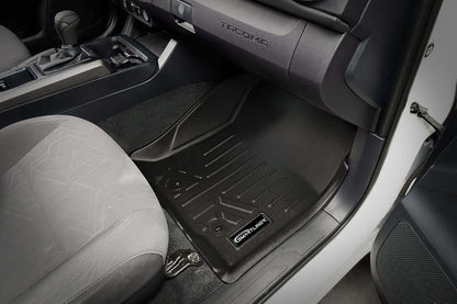 SmartCoverage™ Custom Fit Floor Liners For 2018-2023 Toyota Tacoma Double Cab (Automatic Transmission) Smartliner USA