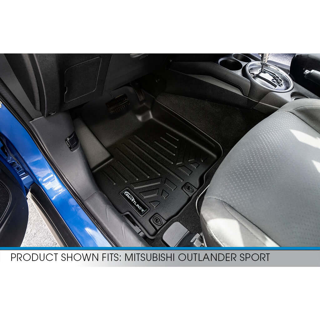 SMARTLINER Custom Fit Floor Liners For 2011-2024 Mitsubishi Outlander Sport Smartliner USA