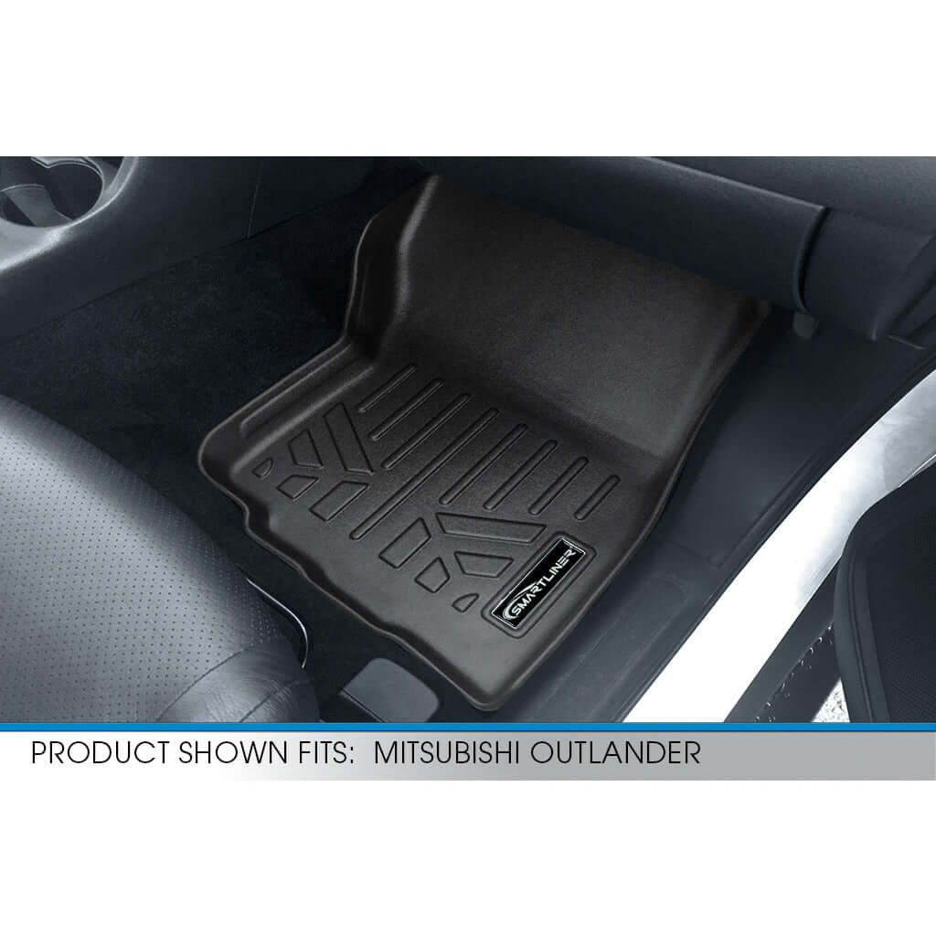SMARTLINER Custom Fit Floor Liners For 2011-2024 Mitsubishi Outlander Sport Smartliner USA