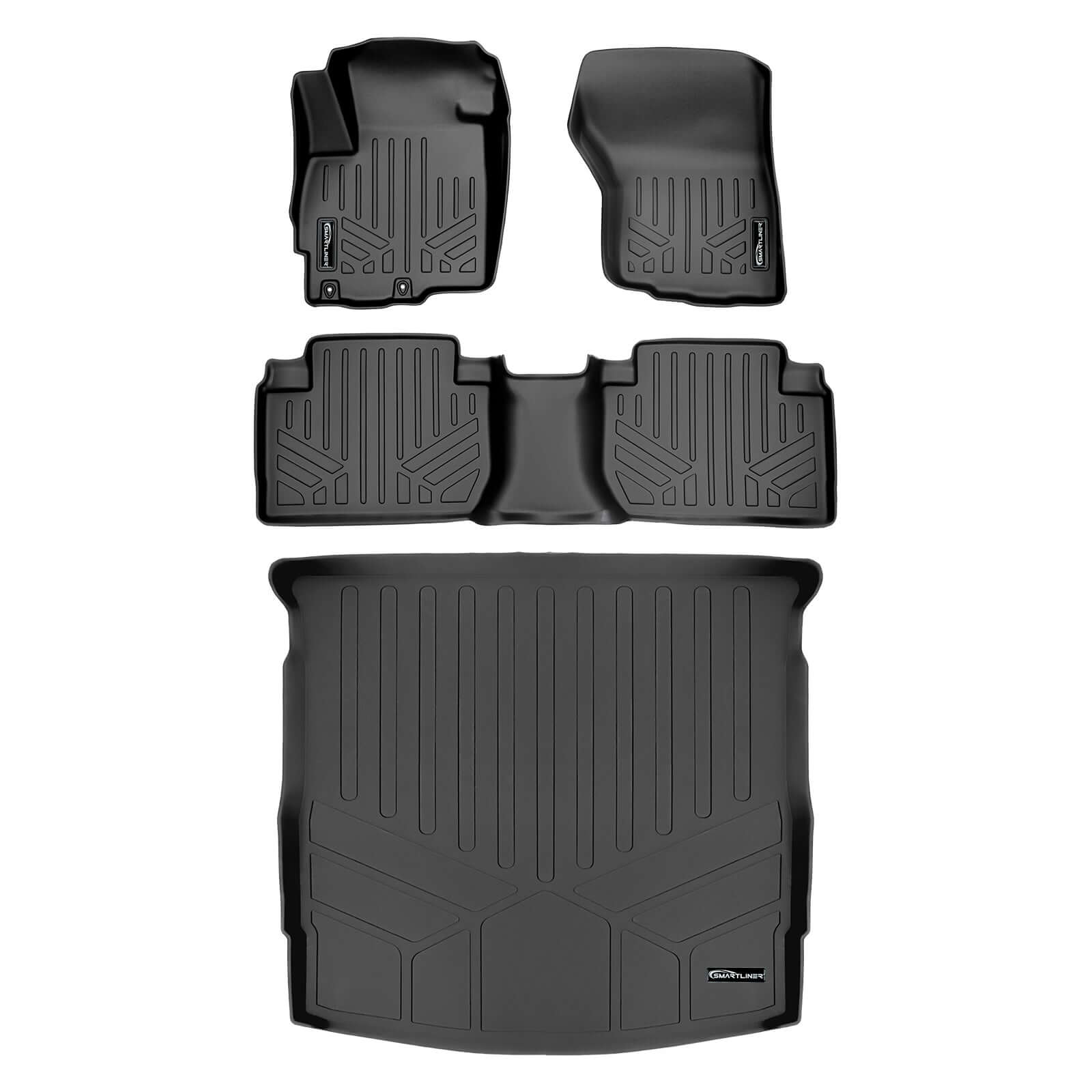 SMARTLINER Custom Fit Floor Liners For 2014-2020 Outlander (No Outlander Sport) Smartliner USA
