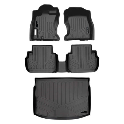 SMARTLINER Custom Fit Floor Liners For 2018-2023 Subaru Impreza Hatchback (No Sedan) and Crosstrek All Models Smartliner USA