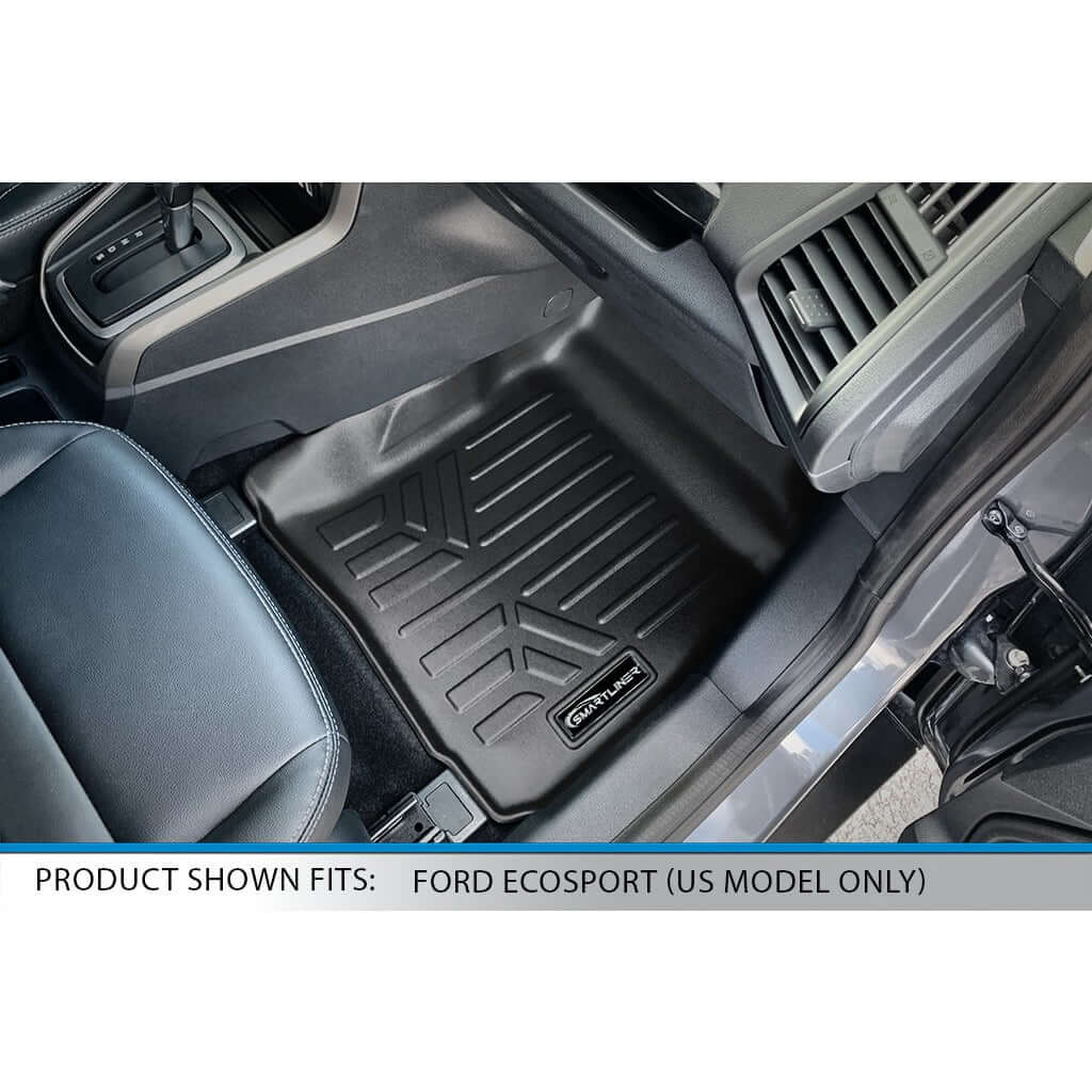 SMARTLINER Custom Fit Floor Liners For 2017-2025 Ford F-250/F-350 SuperCab with 1st Row Bucket Seats Smartliner USA