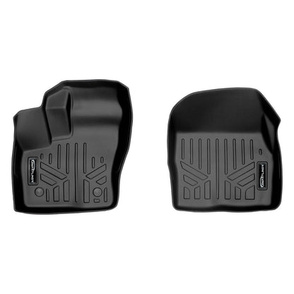 SMARTLINER Custom Fit Floor Liners For 2014-2020 Transit Connect With Carpet Flooring (Long Wheelbase & 2nd Row Bucket Seats) Smartliner USA