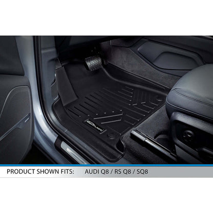 SMARTLINER Custom Fit Floor Liners For 2019 - 2025 Audi Q8 / 2024 - 2025 Q8 Sportback E-Tron Smartliner USA