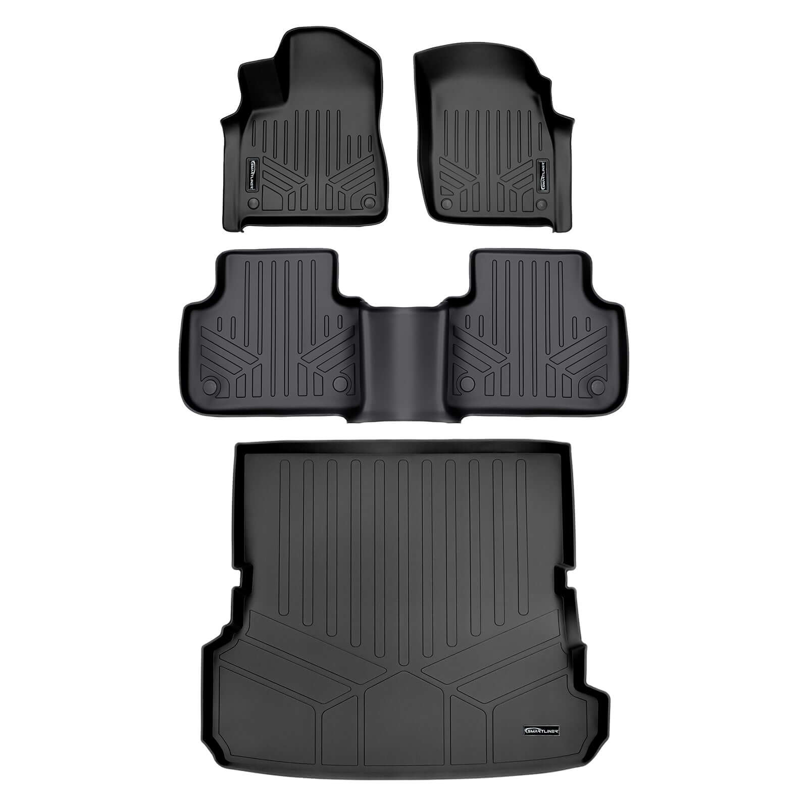 SMARTLINER Custom Fit Floor Liners For 2017 - 2025 Audi SQ7 Smartliner USA