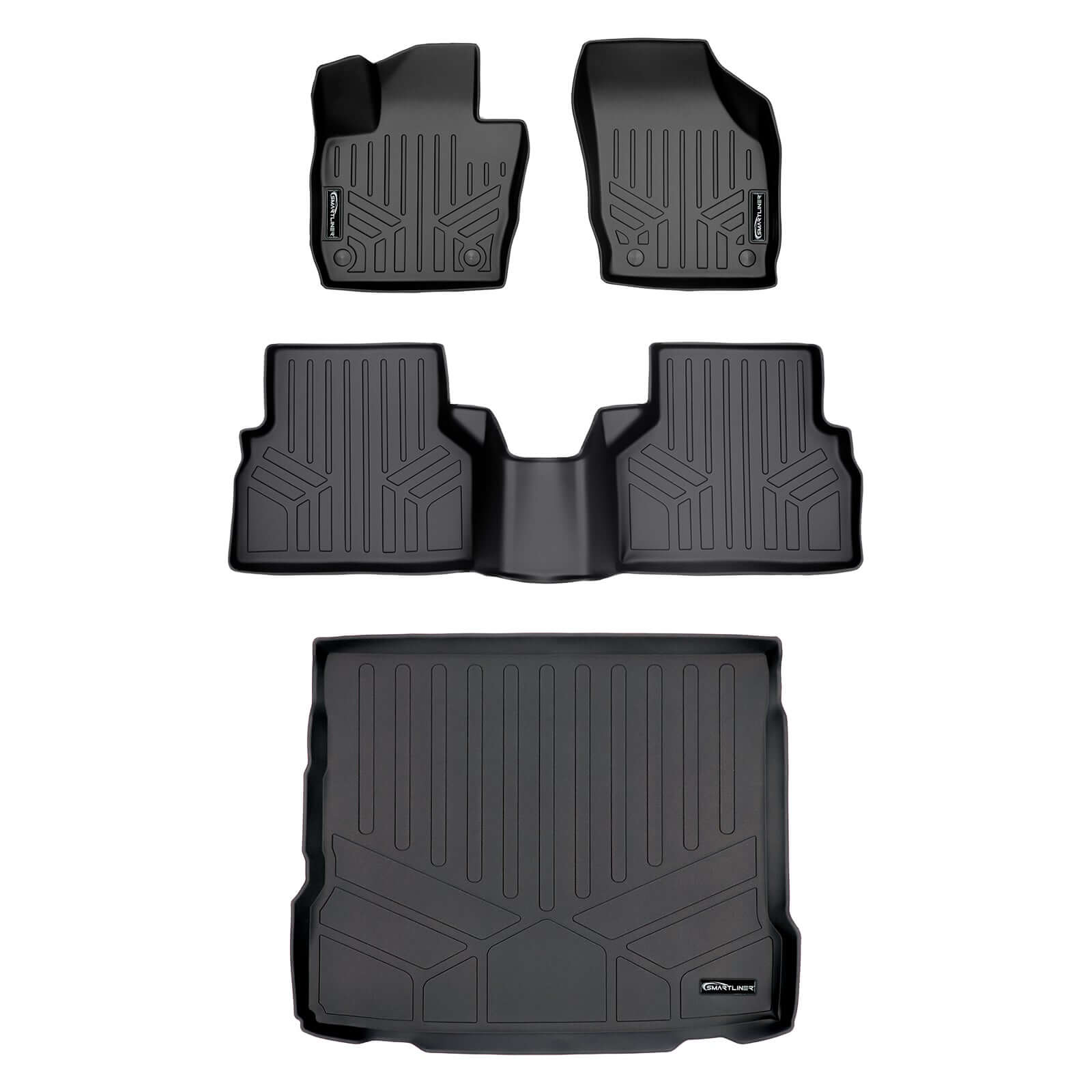 SMARTLINER Custom Fit Floor Liners For 2015-2018 Audi Q3 Smartliner USA