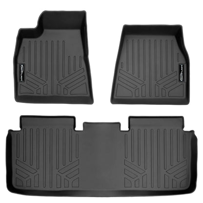 SMARTLINER Custom Fit Floor Liners For for 2015-2016 Tesla Model S Smartliner USA