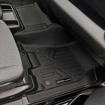 SmartCoverage™ Custom Fit Floor Liners For 2019-2024 Ram 1500 Quad Cab with Front Row Bench Seat Only (No Optional Underseat Storage) Smartliner USA