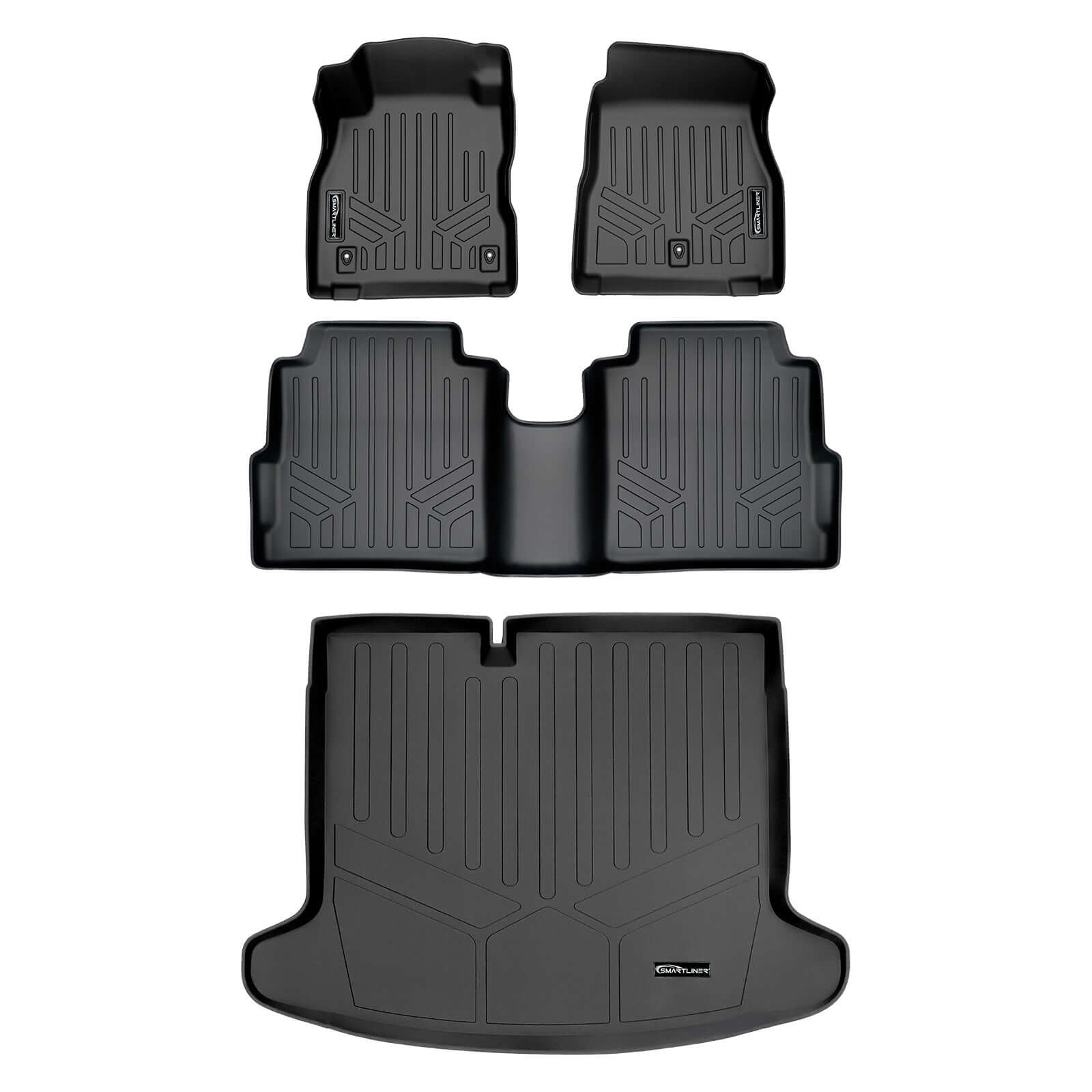 SMARTLINER Custom Fit Floor Liners For 2018-2024 Nissan Kicks Smartliner USA