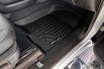 SMARTLINER Custom Fit Floor Liners Compatible With 2020-2025 Chevrolet Silverado 2500 HD | 3500 HD (Double Cab|Carpeted Flooring|1st Row Bucket Seats|without 2nd Row Underseat Storage) Smartliner USA