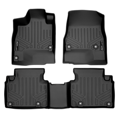 SMARTLINER Custom Fit Floor Mat Liner Set Compatible With 2018-2021 Honda Clarity Smartliner USA