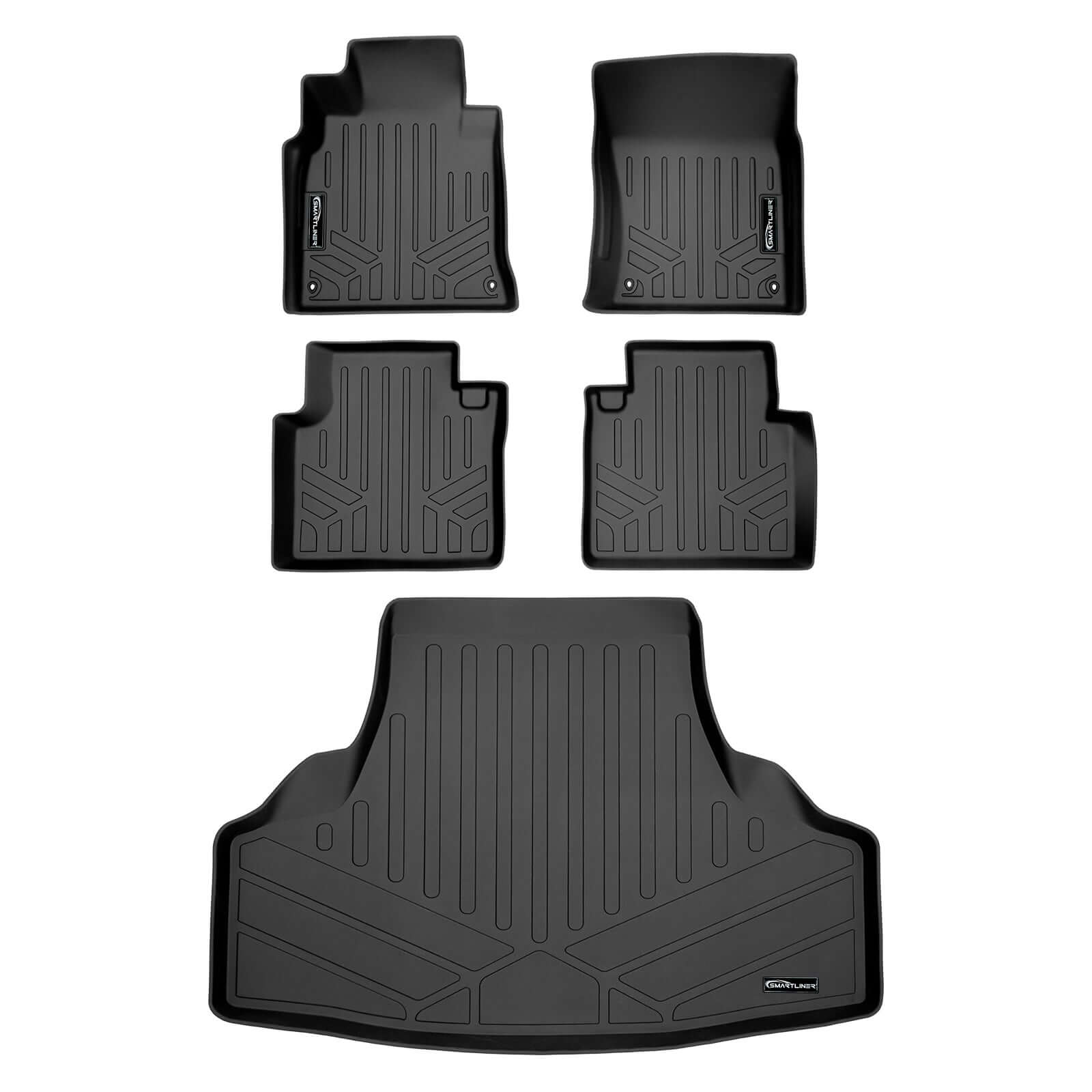 SMARTLINER Custom Fit Floor Liners For 2014-2019 Infiniti Q70 Smartliner USA