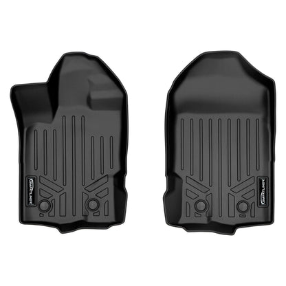 SmartCoverage™ Custom Fit Floor Liners For 2019-2023 Ford Ranger SuperCrew Cab (Carpet Flooring) Smartliner USA