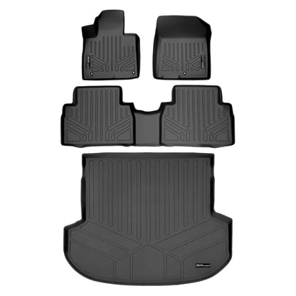 SMARTLINER Custom Fit Floor Liners For 2019-2020 Hyundai Santa Fe (5 Passenger Models) Smartliner USA