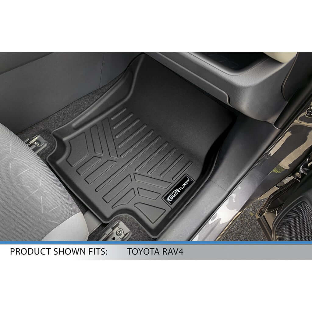 SMARTLINER Custom Fit Floor Liners For 2019-2025 Toyota RAV4 (No Hybrid Models) Smartliner USA