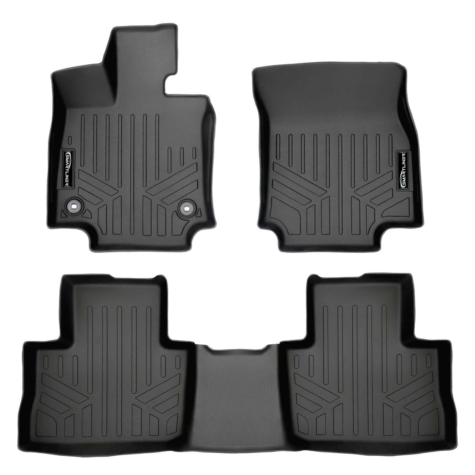 SMARTLINER Custom Fit Floor Liners For 2019-2025 Toyota RAV4 (No Hybrid Models) Smartliner USA