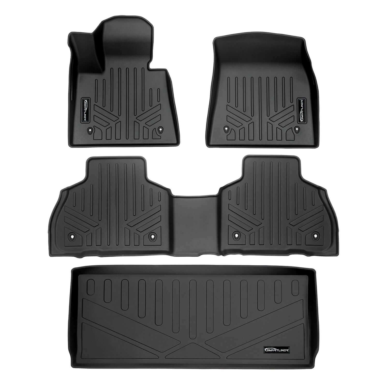 SMARTLINER Custom Fit Floor Liners For 2019-2025 BMW X7 Smartliner USA