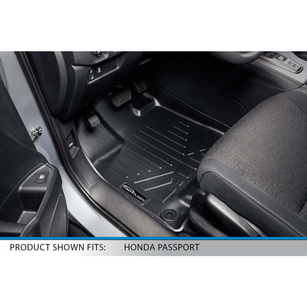 SMARTLINER Custom Fit Floor Liners For 2019-2025 Honda Passport Smartliner USA